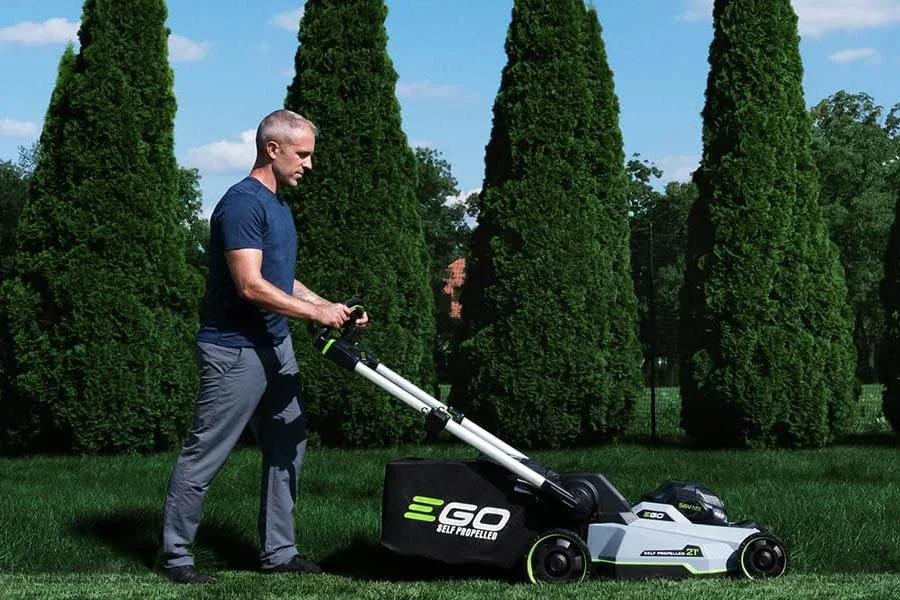what are the best battery powered lawn mowers